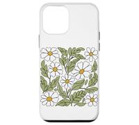Custodia per iPhone 12 mini Margherita Fiore Boho Motivo Floreale F