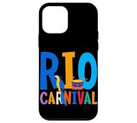 Custodia per iPhone 12 mini Maschera di Rio Carnival Brazil Festival Souvenir brasiliano
