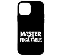 Custodia per iPhone 12 mini Master of the Final Table Funny Skilled Poker Player Quotes