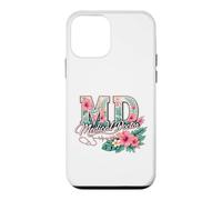 Custodia per iPhone 12 mini MD Fiori Tropicali Medico Aloha Summer Girl Vibes