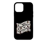 Custodia per iPhone 12 mini Mechanical Keyboard Tactile Clicky No Regrets