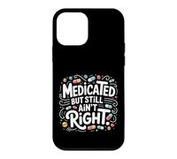 Custodia per iPhone 12 mini Medicato ma non è ancora giusto atteggiamento mentale sarcastico