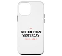 Custodia per iPhone 12 mini Meglio di ieri Tu contro te stesso Motivazione Sport
