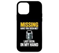 Custodia per iPhone 12 mini Meme Car Guy Funny Mechanic con presa da 10 mm Have You See Me