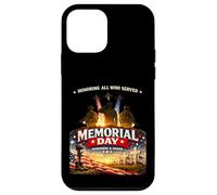 Custodia per iPhone 12 mini Memorial Day in onore di tutti coloro che hanno servito gli Stati Uniti patri