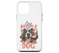 Custodia per iPhone 12 mini Meno persone Più cane Divertente Amante dei cani