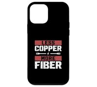 Custodia per iPhone 12 mini Meno rame Più Tecnici di fibra ottica Tec Fiber Optic