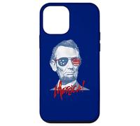 Custodia per iPhone 12 mini Merica Lincoln - 4th July Veterans or Memorial Day Abe