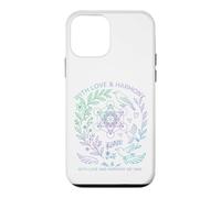 Custodia per iPhone 12 mini Metatron Cube con amore e armonia
