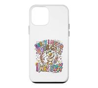 Custodia per iPhone 12 mini Mi dispiace Ho perso la tua chiamata Ero occupato Golfing Duck