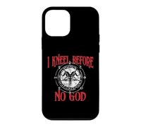 Custodia per iPhone 12 mini Mi inginocchio davanti a nessun Dio, Baphomet, Pentagramma, Occulto Satanico
