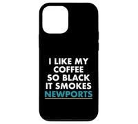 Custodia per iPhone 12 mini Mi piace il mio caffè così nero...