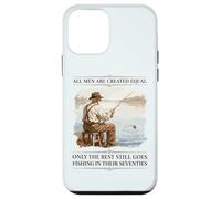 Custodia per iPhone 12 mini Migliori Uomini Pesca Negli Anni Settanta Anni 70 Pescatore Nonno
