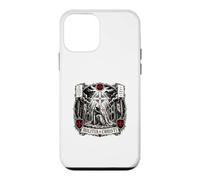 Custodia per iPhone 12 mini Milizia Christi In Hoc Signo Vinces Cavaliere Sfondo