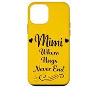 Custodia per iPhone 12 mini Mimi dove gli abbracci non finiscono mai - orgoglioso & amorevole famiglia nonna