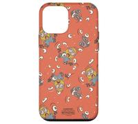 Custodia per iPhone 12 mini Minions & Monsters Henry and Irene All Over Print