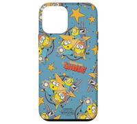 Custodia per iPhone 12 mini Minions & Monsters Smile All Over Print