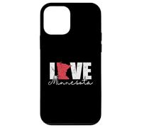 Custodia per iPhone 12 mini Minnesota Love USA America Stato