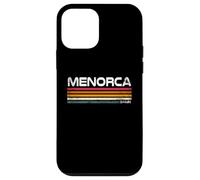 Custodia per iPhone 12 mini Minorca Spagna Retro Design Isola Mediterranea