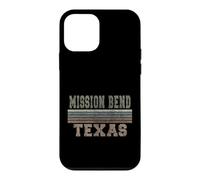 Custodia per iPhone 12 mini Mission Bend Texas retrò