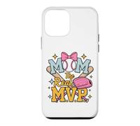 Custodia per iPhone 12 mini Mom, The Real Most Valuable Person, Funny Baseball