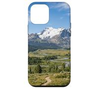 Custodia per iPhone 12 mini Montagne Rocciose Scenic Valley Fiume Paesaggio Grafico