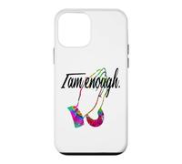 Custodia per iPhone 12 mini MOTIVATIONAL " I AM ENOUGH " Colorful Praying Hands