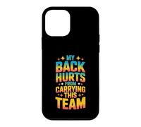 Custodia per iPhone 12 mini My Back Hurts From Carrying This Team Gamer Rage Team