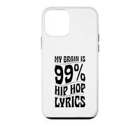 Custodia per iPhone 12 mini My Brain Is 99 Percent Hip Hop traduzione