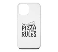 Custodia per iPhone 12 mini My Pizza My Rules Italiano e Formaggio