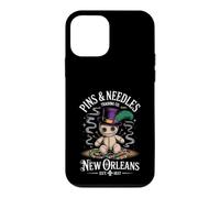 Custodia per iPhone 12 mini Mystical Voodoo Doll New Orleans Pins and Needles Art