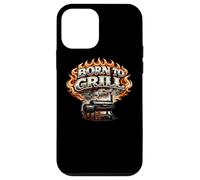 Custodia per iPhone 12 mini Nato per grigliare barbecue fumatore papà pitmaster regalo
