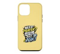 Custodia per iPhone 12 mini Need Prayer Just Ask I'm Here For You Christian Family Gifts
