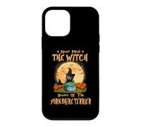 Custodia per iPhone 12 mini Never Mind The Witch Attenti allo Yorkshire Terrier