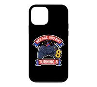 Custodia per iPhone 12 mini New Boys Age Who Dis Turning 8 Funny Gamer 8 ° compleanno