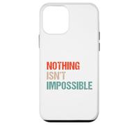 Custodia per iPhone 12 mini Niente è impossibile - Divertente doppio gioco di parole negativo