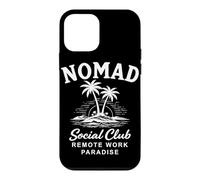 Custodia per iPhone 12 mini Nomad Social Club Lavoro a distanza Paradiso Vacanza