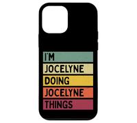 Custodia per iPhone 12 mini Nome personalizzato divertente I'm Jocelyne Doing Jocelyne Things
