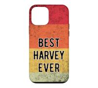 Custodia per iPhone 12 mini Nome personalizzato Harvey I love Harvey Retro stile vintage