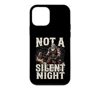 Custodia per iPhone 12 mini Non è una notte silenziosa - Babbo Natale divertente e duro