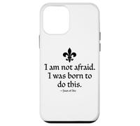 Custodia per iPhone 12 mini Non ho paura di essere nata per fare questa Joan of Arc Ink Black