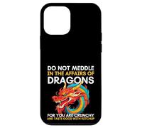Custodia per iPhone 12 mini Non immischiarti negli affari dei draghi perché sei croccante