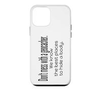 Custodia per iPhone 12 mini Non scherzare con Geocacher Il posto migliore Nascondi il geocaching del corpo