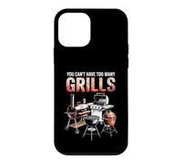 Custodia per iPhone 12 mini Non si possono avere troppe griglie Bbq Smoker Pitmaster Charcoal