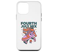 Custodia per iPhone 12 mini Non solo un quarto luglio carino coniglio fuochi d'artificio patriottico divertente
