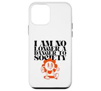 Custodia per iPhone 12 mini Non sono più un pericolo per la società (Grafica divertente)