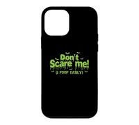 Custodia per iPhone 12 mini Non spaventarmi! Io cacca facilmente Halloween