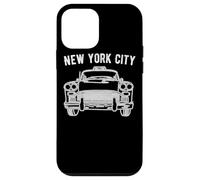 Custodia per iPhone 12 mini NYC Checker Taxi Cab For New York Lovers