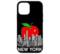 Custodia per iPhone 12 mini NYC, orizzonte, grande, mela, New York, città, Tri-State (NY)
