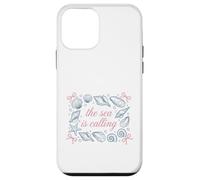 Custodia per iPhone 12 mini Ocean Seashell Starfish Il mare chiama citazione